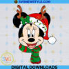 Disney Merry Christmas Svg File