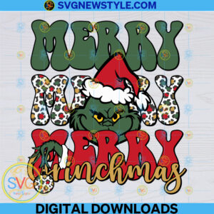 Merry Grinchmas Png, Mean one Christmas Png, Instant Download, Sublimation Download
