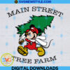 Mickey's Main Street Tree Farm Christmas Svg