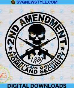 Second Amendment Svg, Gun Rights Svg, Png, Eps, Dxf, Cricut File Silhouette Art