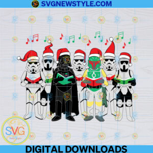 Singing In A Choir Christmas Png, Sublimations, Instant Download