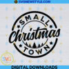 Small Town Christmas Svg