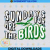 Sundays Birds Svg