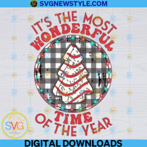 It's The most wonderful time of the year Png, Png Sublimations, Designs Downloads