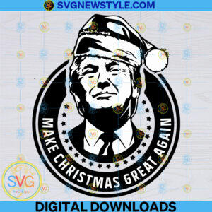 Trump Christmas Make America Great Again Svg