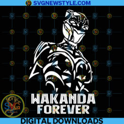 Wakanda Forever Svg Cricut