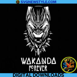 Wakanda Forever Svg Files For Cricut