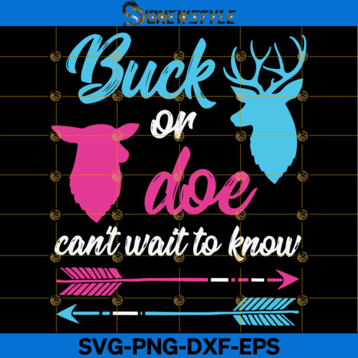 Buck Or Doe Svg