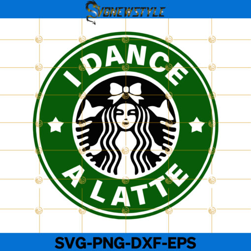 I Dance A Latte Svg