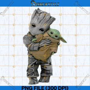 Baby Yoda Baby Groot Png