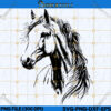 Beautiful horse svg file for cricut
