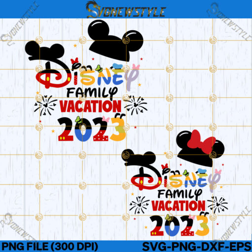 Disney Vacation 2023 Svg,