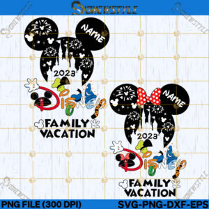 Disney Family Vacation Svg Bundle