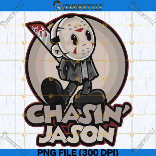 Chasin Jason Friday the 13th Inspired Png
