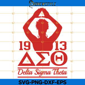Delta Sigma Theta 1913 Svg