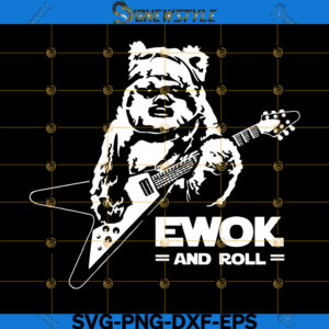 Ewok And Roll Guitar Svg