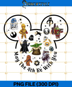 May The 4th Be With You Png, This Is The Way, Sublimation Designs Downloads