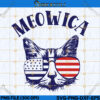 Meowica American Svg