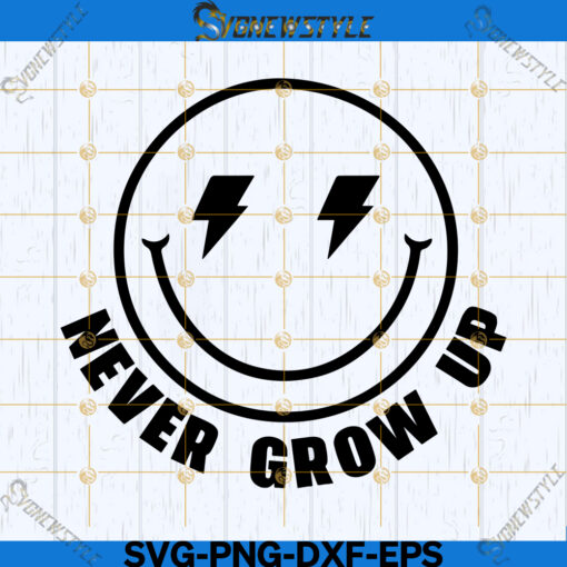 Never Grow Up Svg