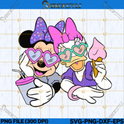 Best Friends Minnie and Daisy Svg