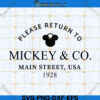 Return to Mickey And Co Svg