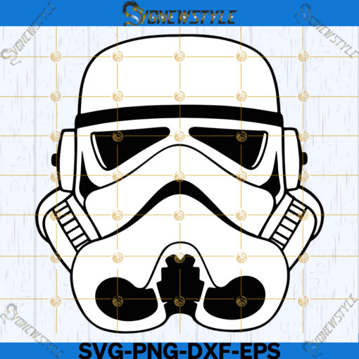 Star Wars Helmet Svg