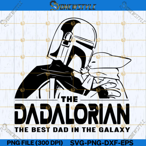 The Best Dad In the Galaxy Svg