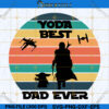 Yoda Best Dad Svg Png