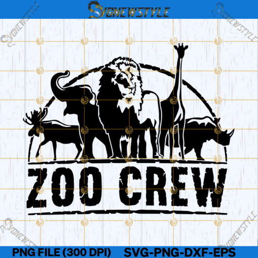 Wild Zoo Life Svg