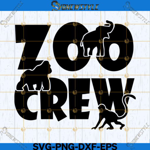 Zoo Crew svg Cut File