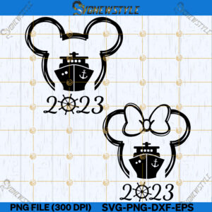 Cruise Trip 2023 Svg Png