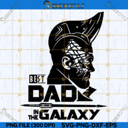 Best Dad In The Galaxy Svg File