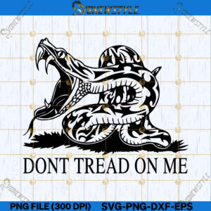Dont Tread On Me Svg Png, Dxf, Eps, Instant Download
