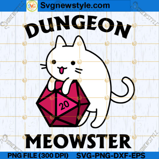 Dungeon Meowster SVG