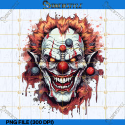 Exclusive Scary Evil Clown Png