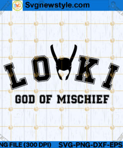 LOKI God of Mischief SVG