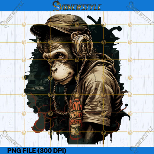 Hip Hop Monkey Png