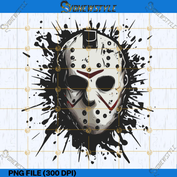 Jason Voorhees Sublimation, Jason Voorhees PNG, Instant Download