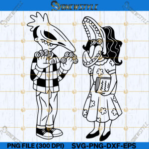 Beetlejuice Ghost the Most Svg Png