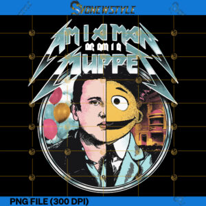 Man Or Muppet Vintage Png