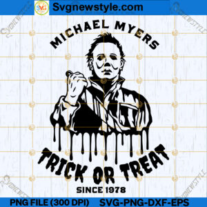 Michael Myers Trick or Treat SVG