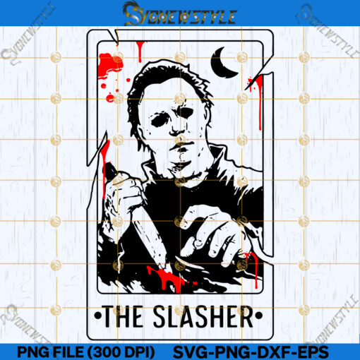 Michael Myers Tarot Card Svg Png