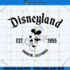 Disneyland Est 1955 California Svg Png