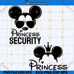 Princess security Bundle Svg Png