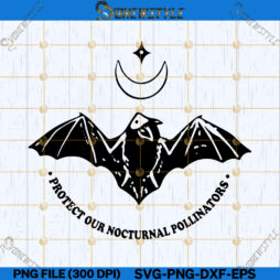 Protect Our Nocturnal Pollinators SVG