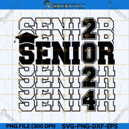 Senior 2024 Svg Png