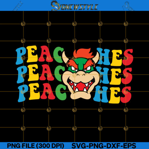 Super Mario Peaches Svg Png