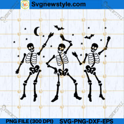 Dancing Bones SVG PNG