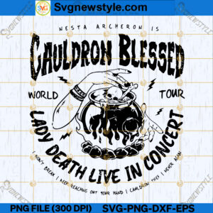 Nesta Cauldron Blessed SVG