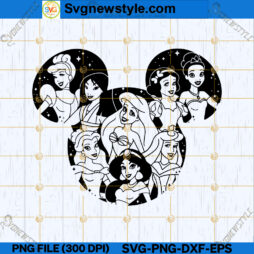 All Princess SVG PNG